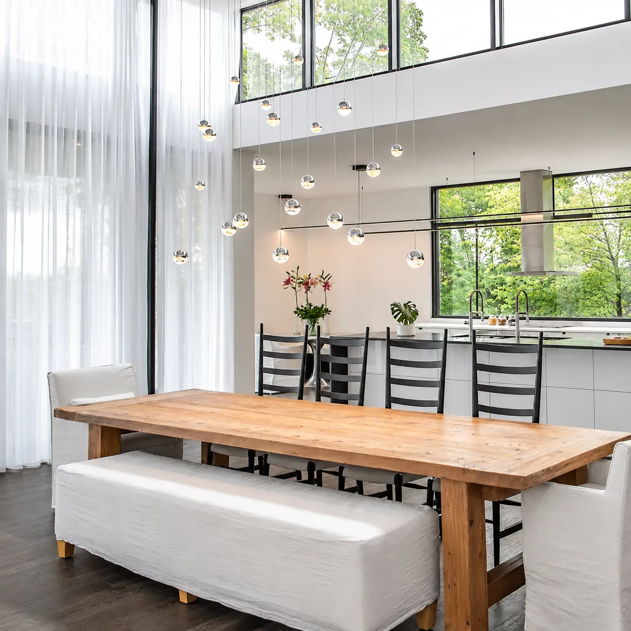 sonneman lighting for dining room