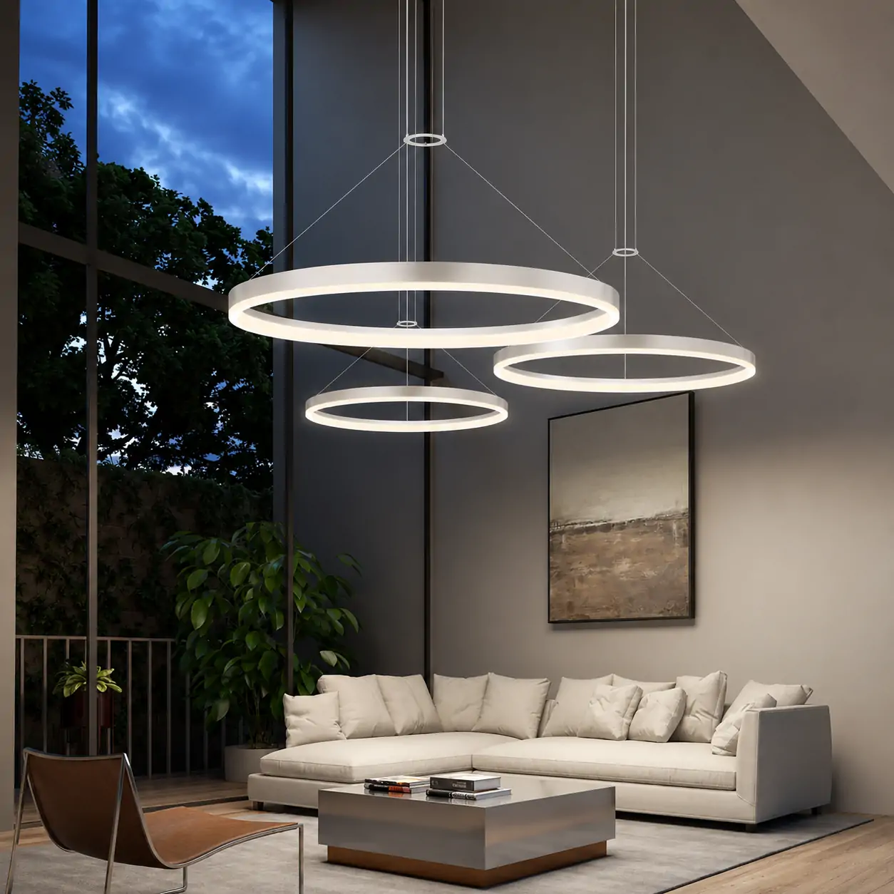 sonneman lighting for living room